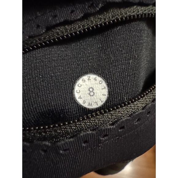 Lululemon Smooth Stride Crop Olive Green Legging 8 - Picture 9 of 9